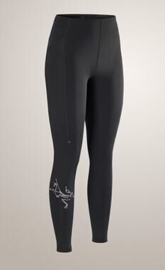 Arc'teryx Norvan Leggings Womens Black High Rise Running Tights NWT Size 12